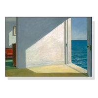 Thumbnail for 50cmx70cm Room By The Sea By Edward Hopper White Frame Canvas Wall Art