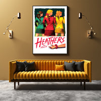 Thumbnail for 50cmx70cm Heathers The Musical Black Frame Canvas Wall Art