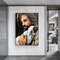 Thumbnail for 60cmx90cm Back In His Arms Black Frame Canvas Wall Art