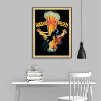 Thumbnail for 50cmx70cm Birra Itala Pilsen Black Frame Canvas Wall Art