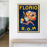 Thumbnail for 50cmx70cm Florio S.O.M Black Frame Canvas Wall Art