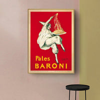 Thumbnail for 50cmx70cm Pates Baroni Pasta Gold Frame Canvas Wall Art