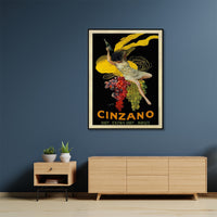 Thumbnail for 50cmx70cm Cinzano Black Frame Canvas Wall Art