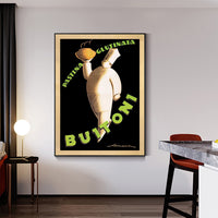 Thumbnail for 50cmx70cm Buitoni Black Frame Canvas Wall Art