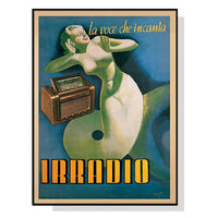 Thumbnail for 50cmx70cm Irradio Cinzano Black Frame Canvas Wall Art