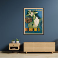 Thumbnail for 50cmx70cm Irradio Cinzano Black Frame Canvas Wall Art