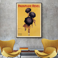 Thumbnail for 50cmx70cm Parapluie Revel Black Frame Canvas Wall Art