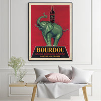 Thumbnail for 50cmx70cm Bourdou Black Frame Canvas Wall Art