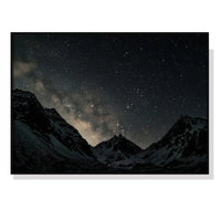 Thumbnail for 50cmx70cm Night Court Black Frame Canvas Wall Art