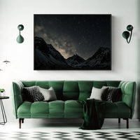 Thumbnail for 50cmx70cm Night Court Black Frame Canvas Wall Art