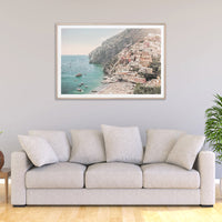 Thumbnail for 50cmx70cm Italy Amalfi Coast Wood Frame Canvas Wall Art