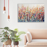 Thumbnail for 80cmx120cm Flourish Of Spring White Frame Canvas Wall Art