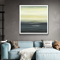 Thumbnail for 50cmx50cm Land of Serenity Black Frame Canvas Wall Art