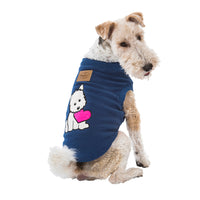Thumbnail for Puppy Heart Blue Dog Pyjamas 30cm