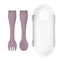 Thumbnail for Remi Cutlery Set - Pink Clay