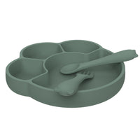 Thumbnail for Remi Silicone Divider Plate - Olive Green