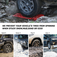 Thumbnail for X-BULL Recovery tracks Boards 2 Pairs Sand Mud Snow 4WD Gen3.0 With Reindeer Car Antlers