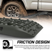 Thumbnail for X-BULL Recovery Tracks Boards 4x4 4WD 10T 2PCS Offroad Vehicle Sand Mud Gen3.0 Olive