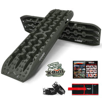 Thumbnail for X-BULL Recovery tracks kit Boards 4WD strap mounting 4x4 Sand Snow Car qrange GEN3.0 6pcs OLIVE