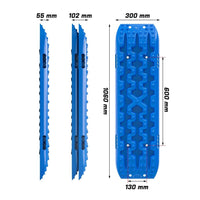 Thumbnail for X-BULL Recovery Tracks Boards Sand Truck Mud 4WD 4x4 Gen3.0 Blue/ Tyre Tire Deflator