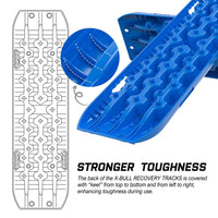 Thumbnail for X-BULL Recovery Tracks Boards Sand Truck Mud 4WD 4x4 Gen3.0 Blue/ Tyre Tire Deflator