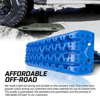 Thumbnail for X-BULL Recovery Tracks Boards Sand Truck Mud 4WD 4x4 Gen3.0 Blue/ Tyre Tire Deflator