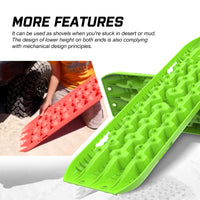 Thumbnail for X-BULL Recovery tracks kit Boards Sand Mud Trucks 6pcs strap mounting 4x4 Sand Snow Car green GEN3.0