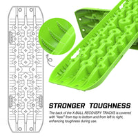 Thumbnail for X-BULL Recovery tracks kit Boards Sand Mud Trucks 6pcs strap mounting 4x4 Sand Snow Car green GEN3.0