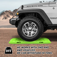 Thumbnail for X-BULL Recovery Tracks Boards Sand Truck Mud Snow 4WD 4x4 Gen3.0 Green/ Tyre Tire Deflator