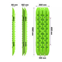 Thumbnail for X-BULL Hitch Receiver 5T Recovery Receiver With 2PCS Recovery tracks Boards Gen3.0 Green