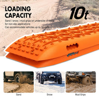 Thumbnail for X-BULL KIT1 Recovery track Board Traction Sand trucks strap mounting 4x4 Sand Snow Car ORANGE