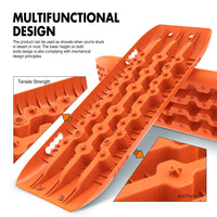 Thumbnail for X-BULL 10 Pairs of Recovery tracks Boards Traction 10T Sand tracks/ Mud /Snow Gen 2.0 Orange