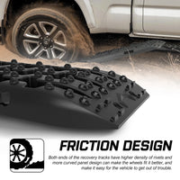 Thumbnail for X-BULL Recovery tracks Boards 10T 2 Pairs Sand Mud Snow With Mounting Bolts pins Black