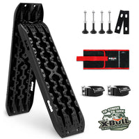 Thumbnail for X-BULL 2PCS Recovery Tracks Boards Snow Tracks Mud tracks 4WD With 4PC mounting bolts Black