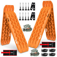 Thumbnail for X-BULL Recovery tracks Boards 10T 2 Pairs Sand Mud Snow With Mounting Bolts pins Orange