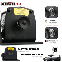 Thumbnail for X-BULL Electric Winch 3000LBS 12V Steel Cable Wireless Remote ATV UTV 4WD BOAT 20 Units