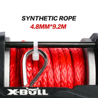 Thumbnail for X-BULL Electric Winch 12V Wireless 3000lbs/1360kg Synthetic Rope BOAT ATV 4WD