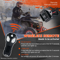 Thumbnail for X-BULL 12V Electric Winch 5000LBS Wireless Steel Cable ATV Boat With 13M Synthetic Rope