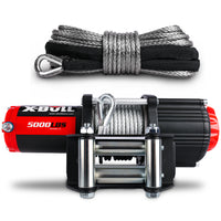 Thumbnail for X-BULL Electric Winch 12V 5000LBS Wireless Steel Cable ATV Boat With 13M Synthetic Rope