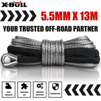 Thumbnail for X-BULL Electric Winch 12V 5000LBS Wireless Steel Cable ATV Boat With 13M Synthetic Rope