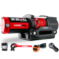 Thumbnail for X-BULL Electric Winch 5000LBS 12V 15.2M Synthetic Rope Wireless ATV UTV 4WD Boat