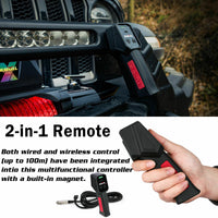 Thumbnail for X-BULL Electric Winch 12V Synthetic Rope Wireless 14500LB Remote 4X4 4WD Boat