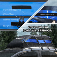 Thumbnail for X-BULL Waterproof Car Roof Top Rack Carrier ravel Cargo Luggage Cube Bag Trave