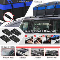 Thumbnail for X-BULL Waterproof Car Roof Top Rack Carrier ravel Cargo Luggage Cube Bag Trave