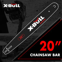 Thumbnail for X-BULL 20'' Chainsaw Bar and Chain 0 .325 Pitch Gauge 76 Link Universal