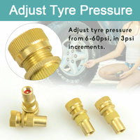 Thumbnail for X-BULL Tyre Deflators Brass Air Deflator 0-60 PSI Tire Valve Core Tool Automatic