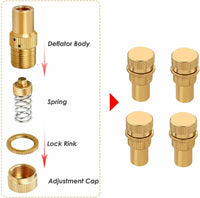 Thumbnail for X-BULL Tyre Deflators Brass Air Deflator 0-60 PSI Tire Valve Core Tool Automatic