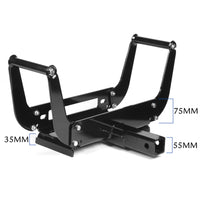 Thumbnail for X-BULL Winch Cradle Mounting Plate Bracket Foldable Steel Bar Truck Trailer 4WD Universal For 9000 10000 12000 13000 14500LBS winch