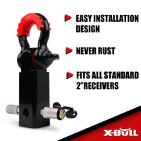 Thumbnail for X-BULL Winch Recovery Kit 13PCS Recovery tracks /Snatch Strap Off Road 4X4