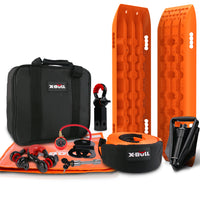 Thumbnail for X-BULL Winch Recovery Kit Recovery tracks /Snatch Strap Off Road 4WD orange